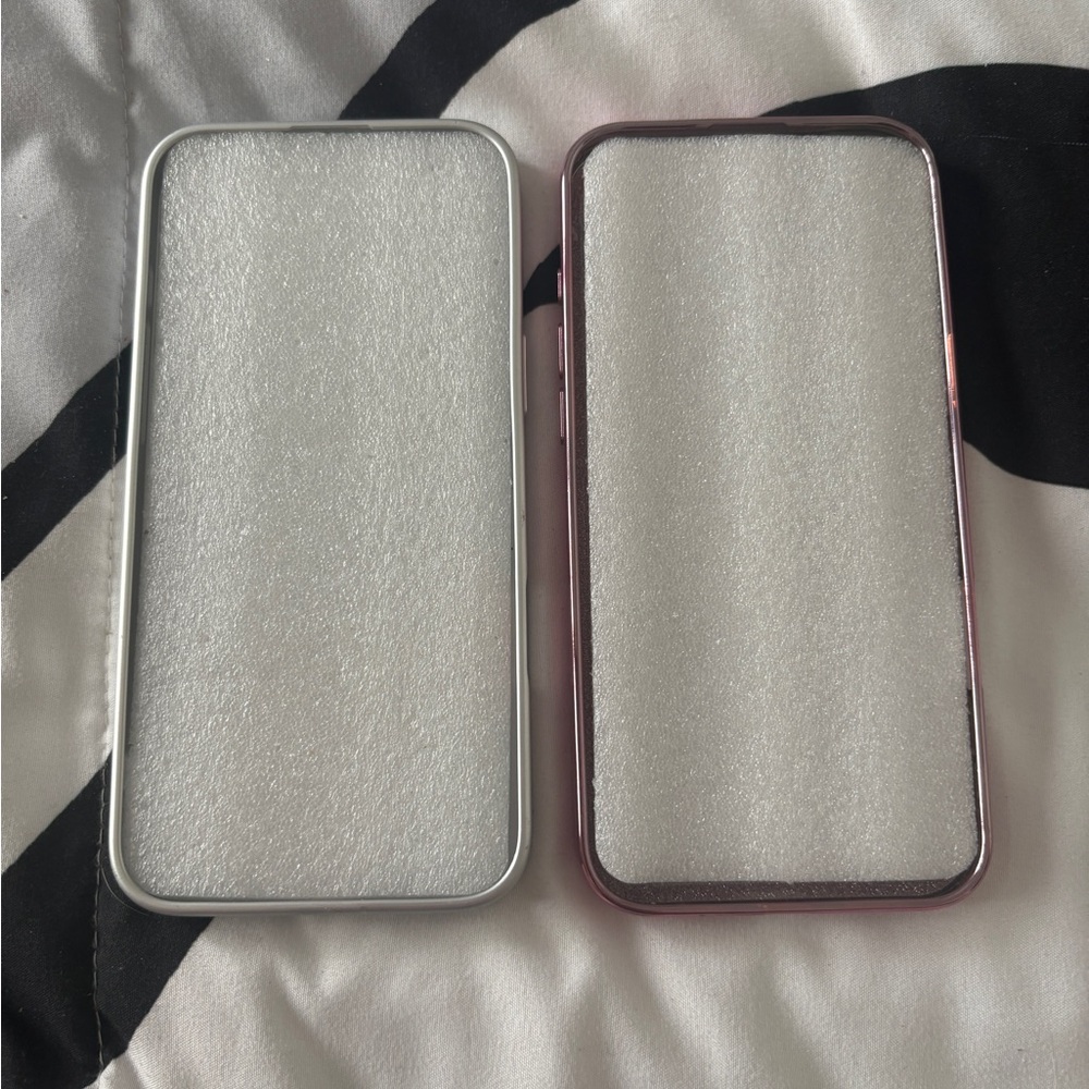 (2) Pink Leopard Print IPhone 16 Plus Phone Case Set - Picture 4 of 4